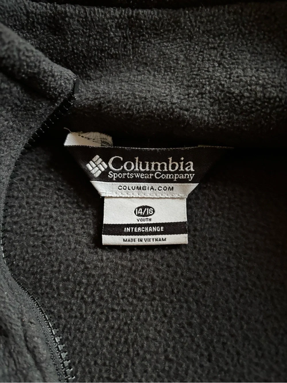 Columbia Boys Fleece Zip Up Jacket